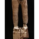 AL227  original AloAlo Grabstele der Sakalava nackte Frau 174 cm ca. 1930