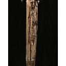 AL228 original AloAlo Totemskulptur der Sakalava Amtsperson mit Dokumententasche 155 cm antik ca. 1900