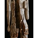 AL228 original AloAlo Totemskulptur der Sakalava Amtsperson mit Dokumententasche 155 cm antik ca. 1900