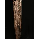 AL228 original AloAlo Totemskulptur der Sakalava Amtsperson mit Dokumententasche 155 cm antik ca. 1900