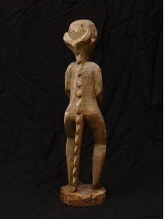 MF012 Vazimba Skulptur schwangerer Vampir 45 cm