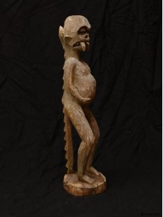 MF012 Vazimba Skulptur schwangerer Vampir 45 cm