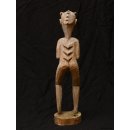 MF013 Vazimba Skulptur schwangere Krokodilfrau 45 cm