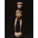 MF015 Vazimba Skulptur schwangere Krokodilfrau 45 cm