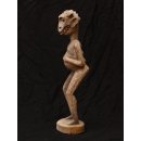 MF015 Vazimba Skulptur schwangere Krokodilfrau 45 cm