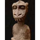 MF015 Vazimba Skulptur schwangere Krokodilfrau 45 cm