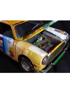 Mini Austin Cooper bunte Dosen M 1:10 L&auml;nge 42 cm