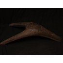 AF02 Zafimaniry Hocker dreibeinig Zebu 1985 100 cm