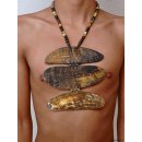 Hornkette Hamulett Rohhorn gecremt  52 cm = Code I