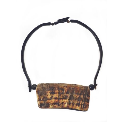 Hornkette Bodybag Rohhorn gecremt 50 cm