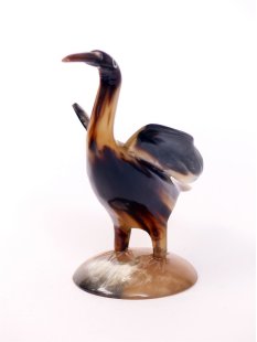 Hornfigur Horn Schwan 15 cm = Code E