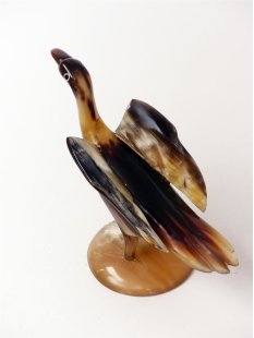 Hornfigur Horn Schwan 15 cm = Code E