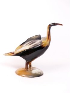 Hornfigur Horn Schwan 15 cm = Code E