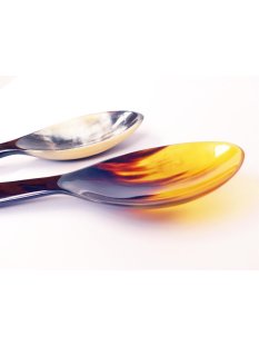 Horn Kurzl&ouml;ffel Wala 1 St&uuml;ck 15 cm = Code A