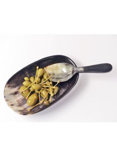 Horn Kurzl&ouml;ffel Wala 1 St&uuml;ck 15 cm = Code A