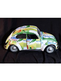 Volkswagen VW K&auml;fer gr&uuml;n/wei&szlig;e Dose Dose M 1:10 L&auml;nge 46 cm