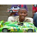 Porsche RS Spyder gelbe Dose M 1:10  L&auml;nge 50 cm