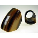 Hornring Design M38 = Code D dunkel &Oslash;=19,0mm - U=60mm