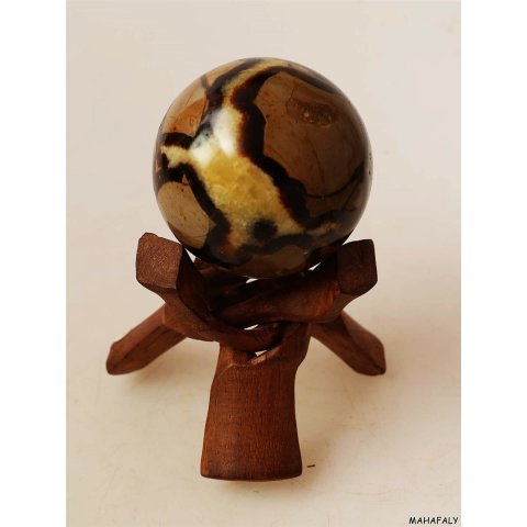 K90 Septarien Kugel Madagaskar 500 g D 70 mm Rarit&auml;t