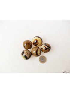1 St&uuml;ck Septarien Kugel Madagaskar D 30 mm Rarit&auml;t