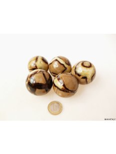 1 St&uuml;ck Septarien Kugel Madagaskar D 45 mm Rarit&auml;t