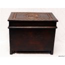 Truhe der Hova Madagaskar rechteckig 40 x 27 x 30 cm