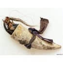 Zauberhorn Mohara ody Nr.17 Amulett und Fetisch der Sakalava 22 cm ca. 1950