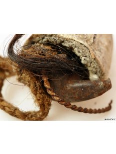 Zauberhorn Mohara ody Nr.18 Amulett und Fetisch der Sakalava 30 cm ca. 1950