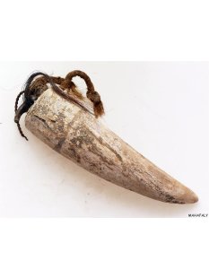 Zauberhorn Mohara ody Nr.18 Amulett und Fetisch der Sakalava 30 cm ca. 1950