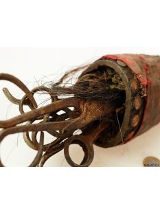 Zauberhorn Mohara ody Nr.20 Amulett und Fetisch der Sakalava 38 cm ca.1960