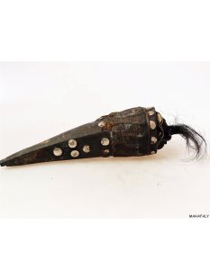Zauberhorn Mohara ody Nr.22 Amulett und Fetisch der Sakalava 25 cm ca.1960