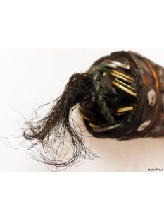 Zauberhorn Mohara ody Nr.22 Amulett und Fetisch der Sakalava 25 cm ca.1960