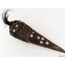 Zauberhorn Mohara ody Nr.22 Amulett und Fetisch der Sakalava 25 cm ca.1960