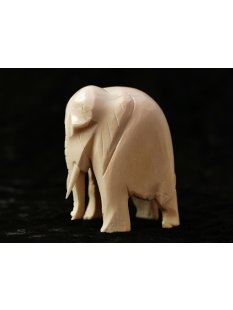 Knochenfigur Elefant 5 cm = Code C