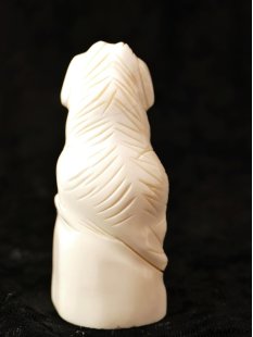 Knochenfigur Hund Labrador 11 cm = Code D