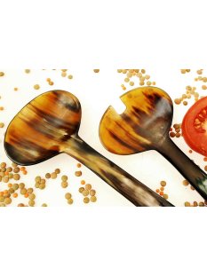 Horn Salatbesteck Sabah 23 cm = Code E
