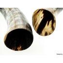 Zier- und Trinkhorn 40 cm 1A Qualit&auml;t 0,5 bis 0,59 Liter = Code D