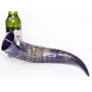 Zier- und Trinkhorn 40 cm 1A Qualit&auml;t 0,5 bis 0,59 Liter = Code D