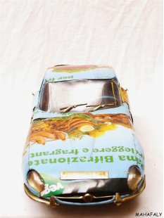 Jaguar E Type bunte Dosen M 1:10 L&auml;nge 50 cm