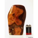 JaS13 Skulptur Freeform polychromer Madagaskar Jaspis 14 cm 870 g