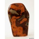 JaS13 Skulptur Freeform polychromer Madagaskar Jaspis 14 cm 870 g