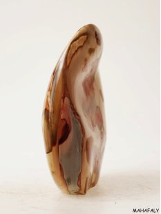 JaS14 Skulptur Freeform polychromer Madagaskar Jaspis 13 cm 620 g