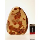 JaS14 Skulptur Freeform polychromer Madagaskar Jaspis 13 cm 620 g