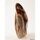 JaS14 Skulptur Freeform polychromer Madagaskar Jaspis 13 cm 620 g
