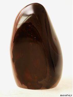 JaS19 Skulptur Freeform polychromer Madagaskar Jaspis 10,5 cm 610 g