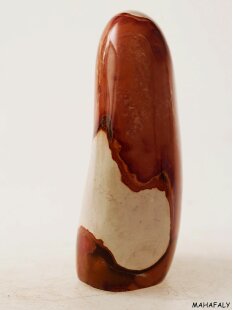 JaS23 Skulptur Freeform polychromer Madagaskar Jaspis...