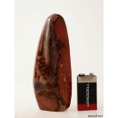 JaS24 Skulptur Freeform polychromer Madagaskar Jaspis 13,5  cm 390 g