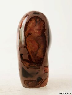 JaS26 Skulptur Freeform polychromer Madagaskar Jaspis 9,5  cm 400 g