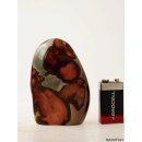 JaS26 Skulptur Freeform polychromer Madagaskar Jaspis 9,5  cm 400 g