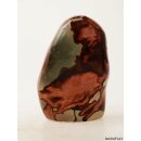 JaS26 Skulptur Freeform polychromer Madagaskar Jaspis 9,5  cm 400 g